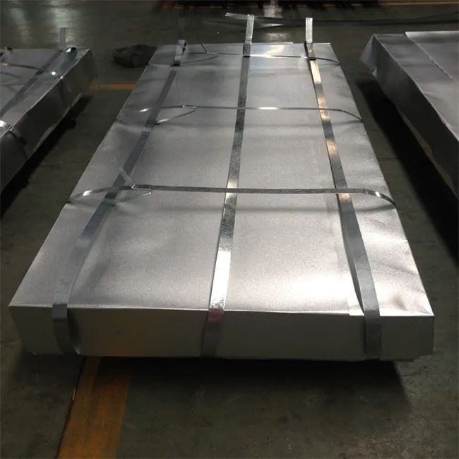 Zinc Aluminum Corrugated Metal Roofing